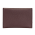 Alexander McQueen Skull Card Holder, &pound;110, Accessories, Burgundy, Leather, Back view
